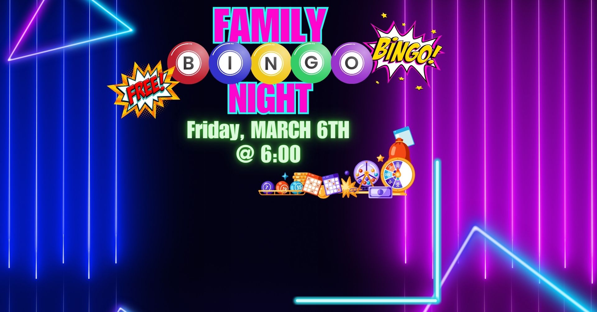 Kruse Family BINGO Night 