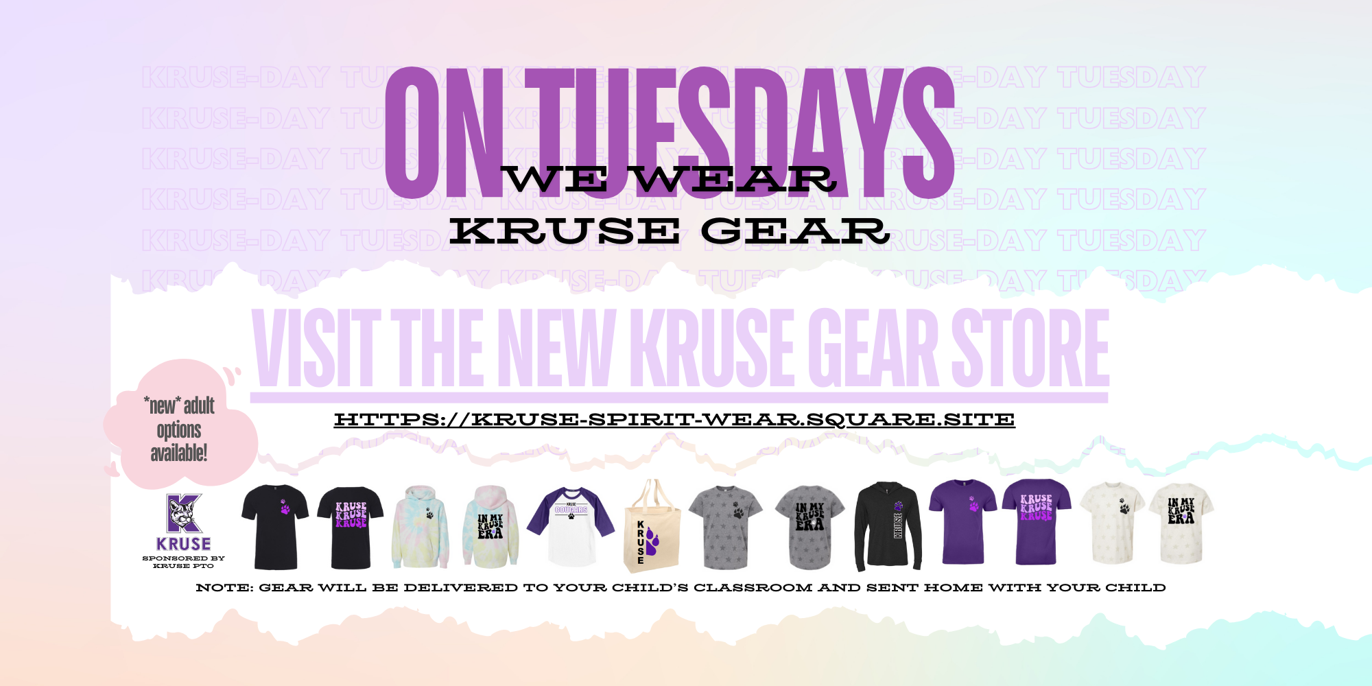 Kruse Day Tuesday Gear