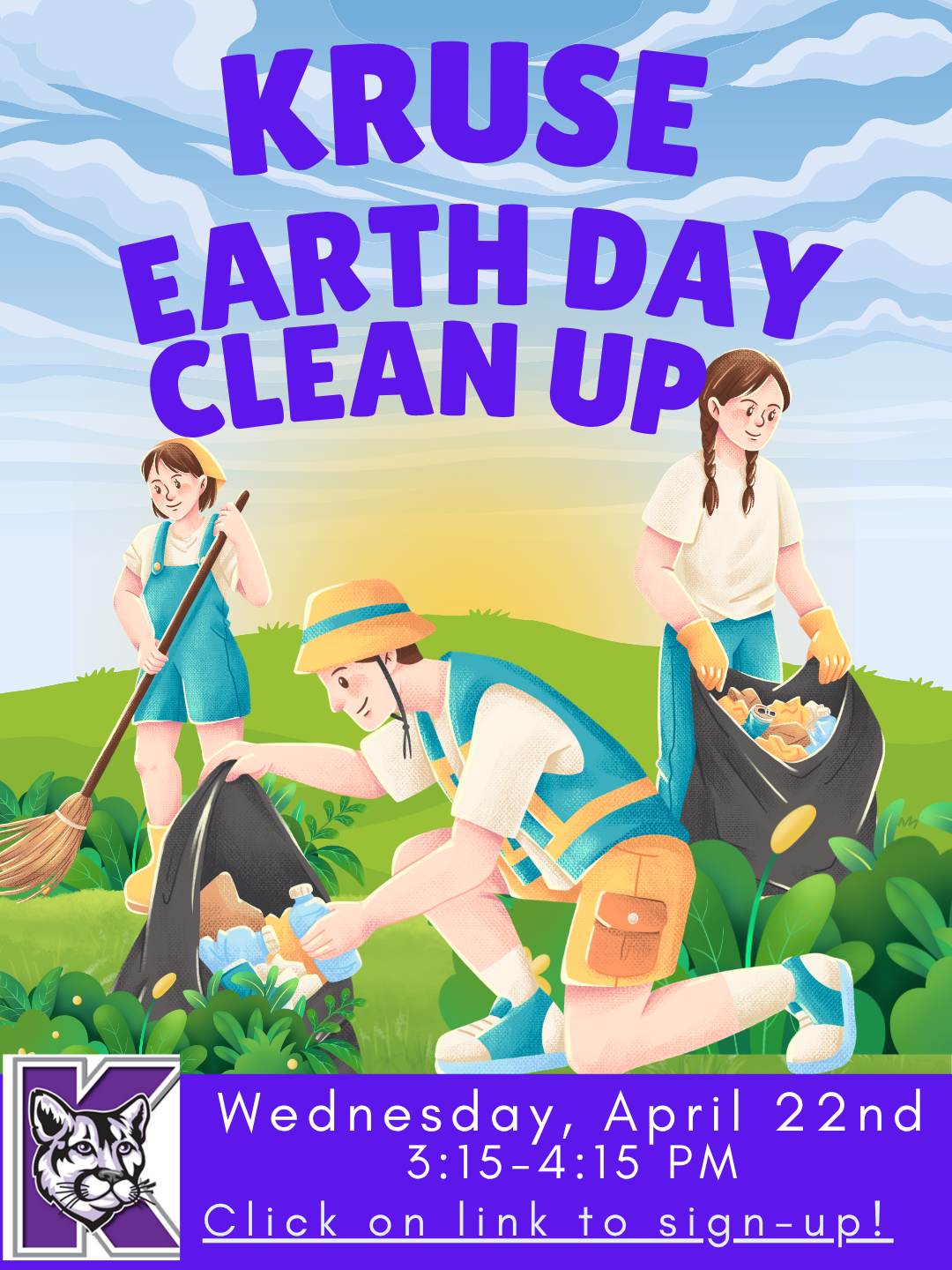 Kruse Clean-Up Crew: Let’s Make Our School Shine!