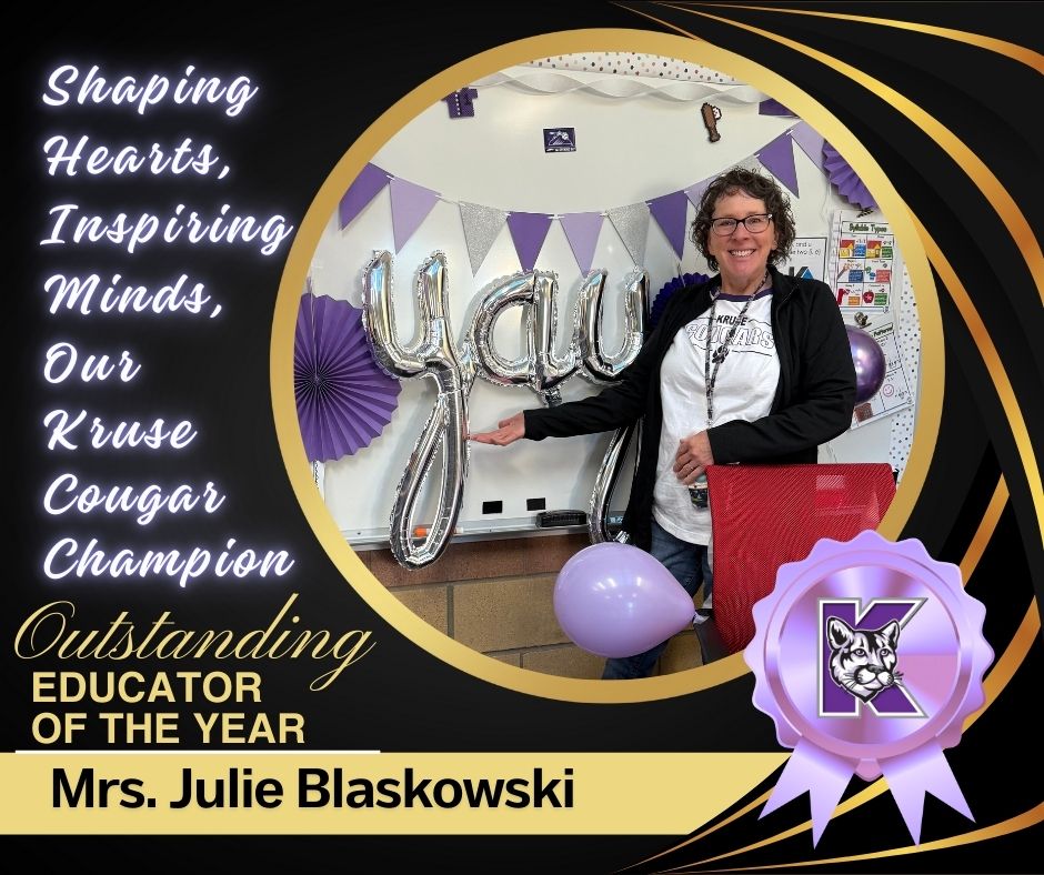 CONGRATULATIONS Mrs. Blaskowski!