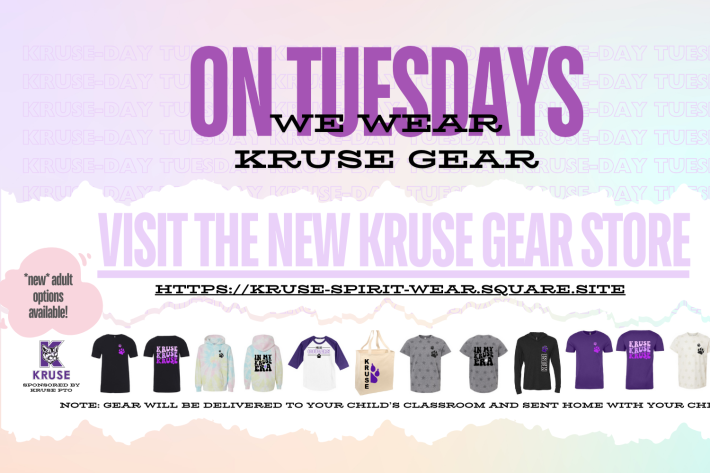 Kruse Day Tuesday Gear