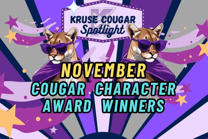 November Cougar Award Winners