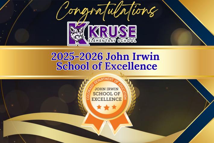 Kruse Won The John Irwin Award!