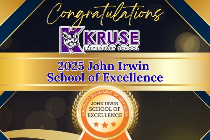 Kruse Won The John Irwin Award!