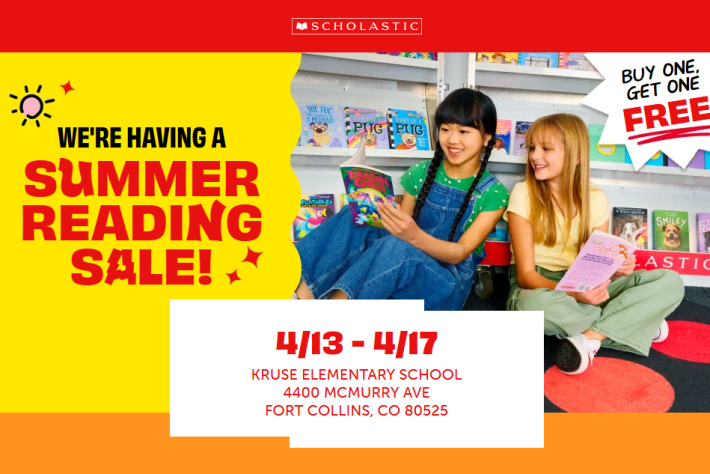 Scholastic BOOK FAIR is HERE!