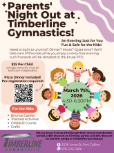 Timberline Gymnastics Parents Night Out